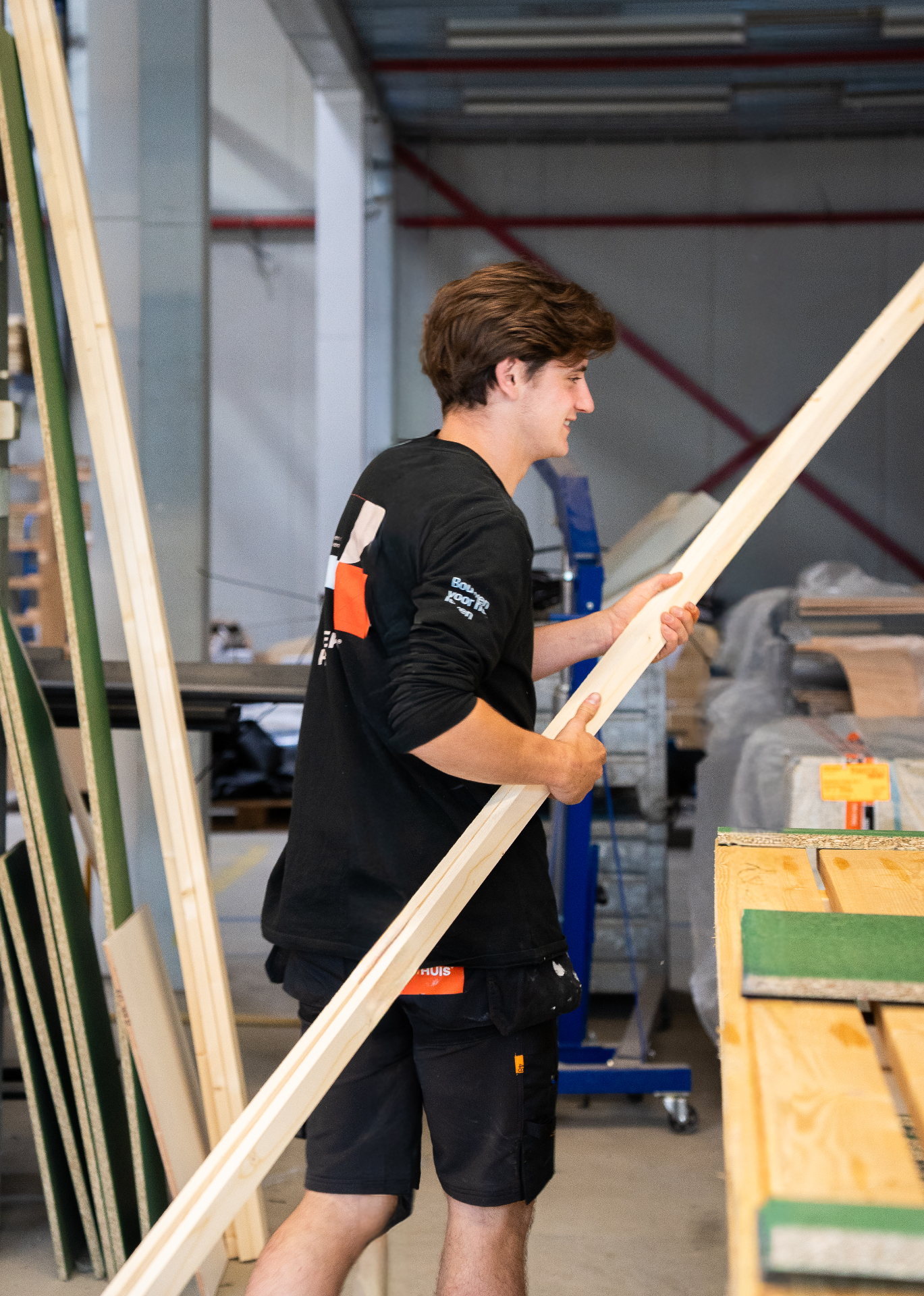 Prefab productie bij SelektHuis